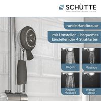 Schutte VITAL handdouche met anti-slip handgreep | 4 functies | chroom
 - 60971 - thumbnail