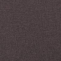 Bedframe zonder matras stof donkerbruin 160x200 cm - thumbnail