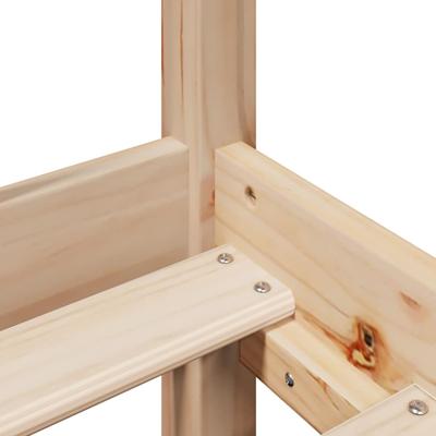 Bedframe zonder matras massief grenenhout 120x200 cm