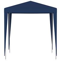 Partytent 2x2 m blauw - thumbnail
