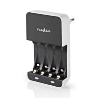 Nedis NiMH-Batterijlader AA / AAA | 1.2 V DC | 0.18 A | 1 stuks - BACH05 BACH05 - thumbnail