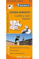 Michelin Wegenkaart 575 Spanje Noordwest - Castilla y León, Madrid (Paperback) - thumbnail