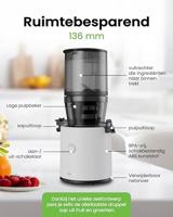 Hurom H320N Wit - Slowjuicer | Juicer | Groenten en Fruitpers - thumbnail
