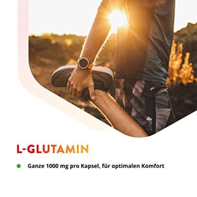 Vitals L-Glutamine 1000 mg Capsules - thumbnail