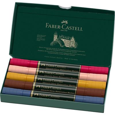 Faber Castell fc-160307 wk25aquarel marker fc albrechtdürer 5 stuks portrait - thumbnail