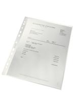 Leitz Recycle geperforeerde showtas, ft A4, 100 micron, gekorreld, doos van 25 stuks - thumbnail