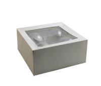 Darice • kerstbal glas 80mm 4pcs - thumbnail