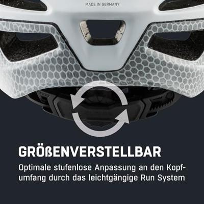 Olympic Sportswear Alpina sports mtb helm mythos reflective 52-57 wit