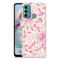 Motorola Moto G60 | TPU Case | Pink Flowers - thumbnail