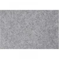 Creativ Company Hobbyvilt, vel 42x60 cm, dikte 3 mm, grijs, 1 vel - thumbnail