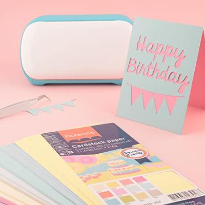 Florence • cardstock papier 216g glad 11,4x30,5cm pastels 60x