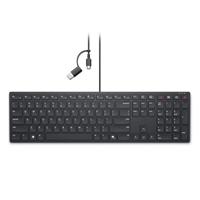 DELL KB525C toetsenbord Kantoor USB QWERTY US International Zwart - thumbnail