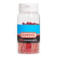 Elvedes antirafeldopjes 2,3mm rood (500x) alum. ELV2012015 - thumbnail