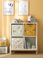 De 3 Hanoï-opbergbakken wit - thumbnail