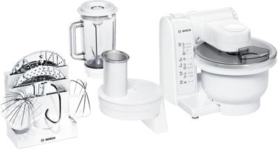 Bosch MUM4830 keukenmachine 1 l Roestvrijstaal, Transparant, Wit 600 W Bosch MUM4830 keukenmachine 1 l Roestvrijstaal, Transparant, Wit 600 W
