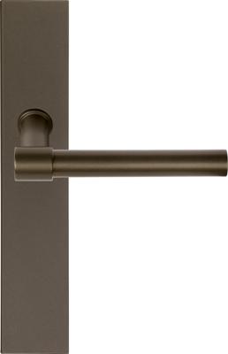 Formani Piet Boon ONE PBL15XLP236SFC deurkruk ongeveerd op schild - brons