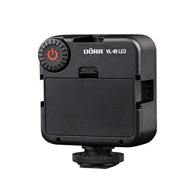 Dorr Videolamp LED op batterijen dimbaar 6000k - 9560100