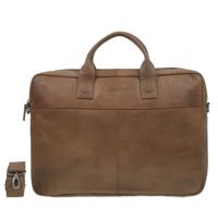 DSTRCT Laptoptas Fletcher Street 17"-Cognac - thumbnail