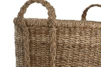Basket spelset Home ESPRIT Natuurlijk Zeegras (3 Onderdelen) - thumbnail
