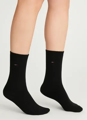 Tommy Hilfiger 2-pack sokken - Naadloze Dames katoenen sokken