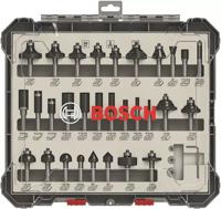 Bosch Accessoires 30-delige gemengde freesset - schachtdiameter 8 mm - 2607017475 - thumbnail