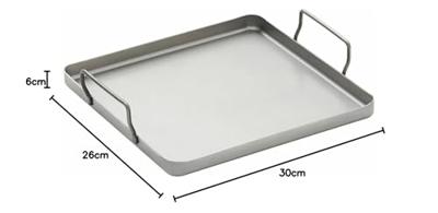 Ovenschaal Vaello Staal 26 x 30 cm