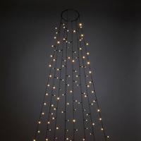 Konstsmide 6394-820 LED-boommantel Buiten Energielabel: G (A - G) werkt op stekkernetvoeding Aantal lampen 240 LED Barnsteen Verlichte lengte: 2.4 m - thumbnail