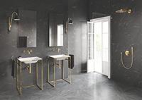 GROHE Rainshower Handdouchehouder - niet verstelbaar - ronde rozet - cool sunrise 27074gl0 - thumbnail