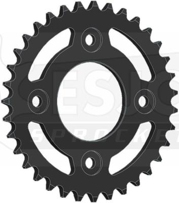 ESJOT Chain wheel 420 35z steel black