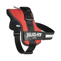 Krachtharnas Julius-k9 - 3 - Xl: 82-118 Cm-50 Mm - Rood - Voor Hond - thumbnail