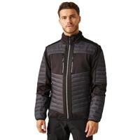 Ragetta RG563 E-volve Unisex Thermal Hybrid Jacket - Mineral Grey/Ash (Heather) - L - thumbnail