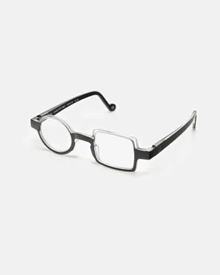 Leesbril Aptica Pop Times Charlie Black/White +3.00 Leesbril Aptica Pop Times Charlie Black/White +3.00