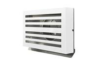 PREMIUM LINE design gevelkap -BETA- Ø150mm - terugslagklep - WIT RAL9010 - thumbnail