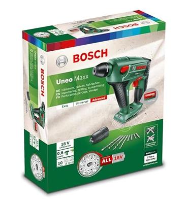 Bosch Groen UNEO MAXX | BARETOOL | ACCUBOORHAMER - 060395230C