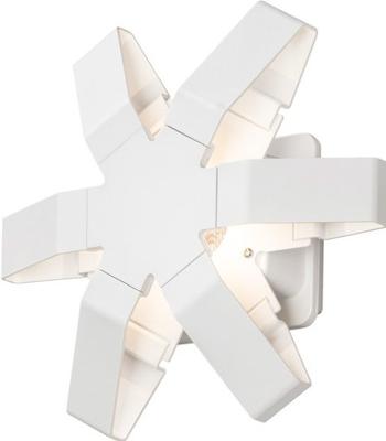 KonstSmide Ultra design buitenlampPescara Star 25cm wit - 7977-250