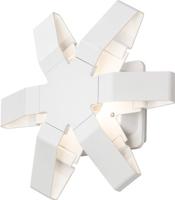 KonstSmide Ultra design buitenlampPescara Star 25cm wit - 7977-250 - thumbnail