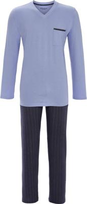 Blauwe heren strepen pyjama