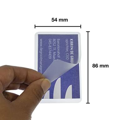Kangaro K-16001 Lamineerhoes 125 Micron 100 Vel 54x86mm