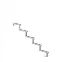 Trapbalk Staal 5 Treden - 34,2º - thumbnail