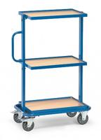 Fetra Hauptartikel 32901 Etagewagen Staal Poedercoating Laadvermogen (max.): 200 kg Stralend blauw (RAL 5007) - thumbnail