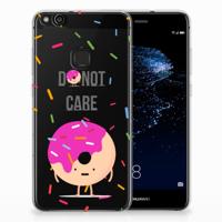 Huawei P10 Lite | Siliconen Case | Donut Roze - thumbnail
