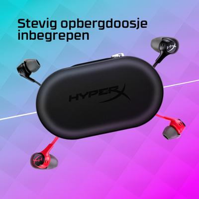 Hoofdtelefoon met microfoon Hyperx Cloud EarBuds II Zwart