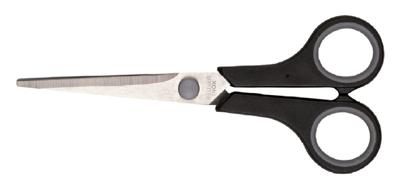 Schaar Quantore 170 mm soft grip zwart Schaar Quantore 170 mm soft grip zwart