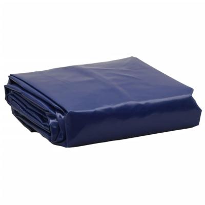 VidaXL Dekzeil 650 g/m² 5x6 m blauw