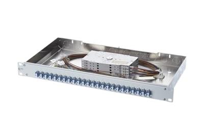 Glasvezel-patchpaneel 24 poorten LC-D Metz Connect 1502557724-E 1 HE