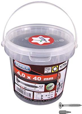 Connex Tx-Schroef 4.0X40 Rvs Emmer 175St - B30136