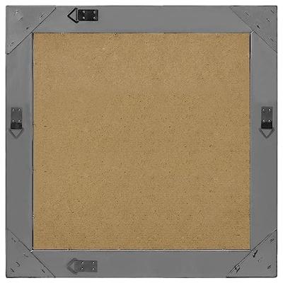 VidaXL Wandspiegel barokstijl 60x60 cm zwart