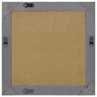 VidaXL Wandspiegel barokstijl 60x60 cm zwart - thumbnail