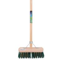 Onkruidbezem met steel 150cm met stokhouder - thumbnail