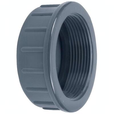 VDL PVC Druk Afsluitkap 1¼" Binnendraad met Rubber Ring - Weerbestendig voor Vijver VDL PVC Druk Afsluitkap 1¼" Binnendraad met Rubber Ring - Weerbestendig voor Vijver